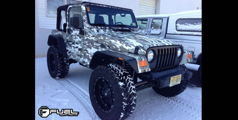 Jeep Wrangler Fuel 1-Piece Wheels Hostage - D531