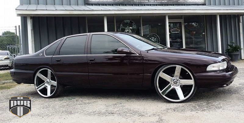 Chevrolet Impala DUB 1-Piece Baller - S115 (Old School Cap)