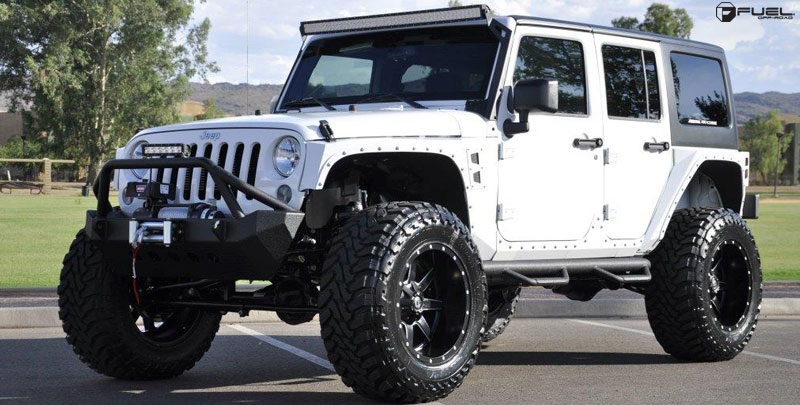 Jeep Wrangler Fuel 1-Piece Wheels Maverick - D538