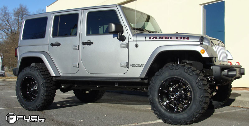Jeep Rubicon Fuel 1-Piece Wheels Hostage - D531
