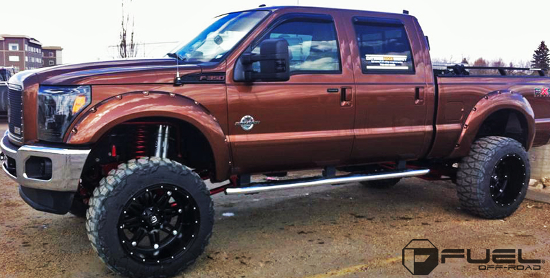 Ford F-350 Fuel 1-Piece Wheels Hostage - D531