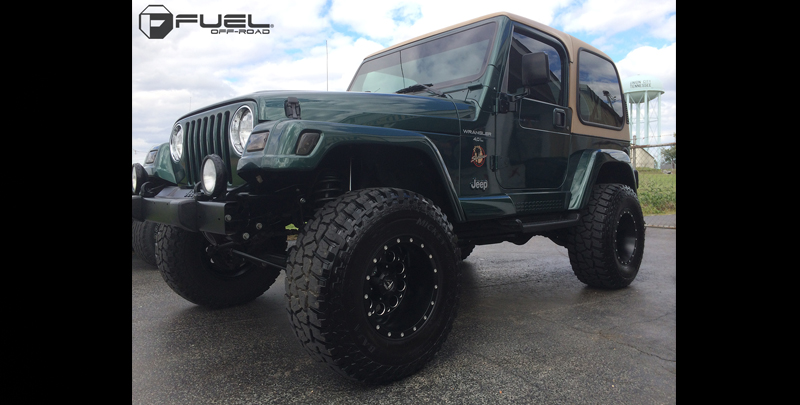 Jeep Sahara Fuel 1-Piece Wheels Revolver - D525