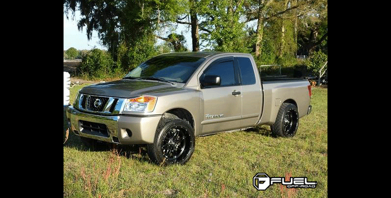 Nissan Titan Fuel 1-Piece Wheels Hostage - D531