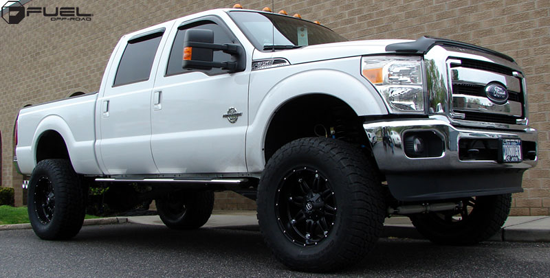 Ford F-350 Fuel 1-Piece Wheels Hostage - D531