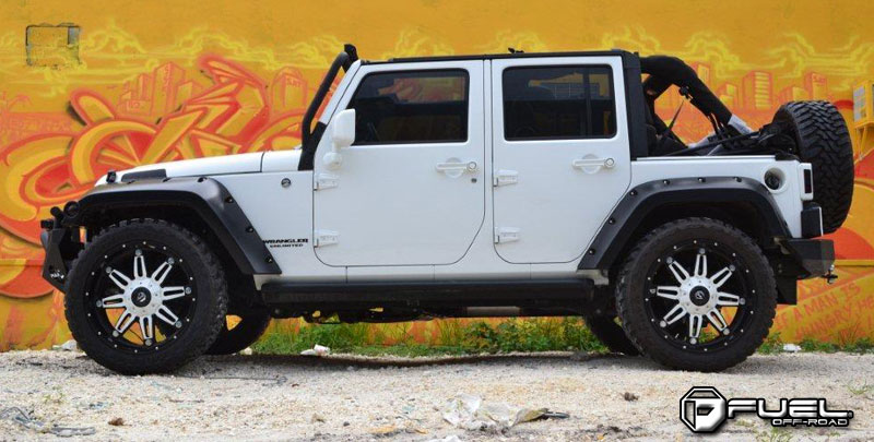 Jeep Wrangler Fuel 1-Piece Wheels Hostage - D531