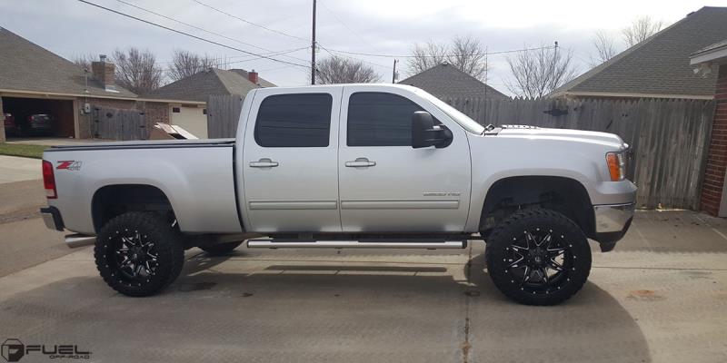 GMC Sierra 2500 HD Fuel 1-Piece Wheels Lethal - D567