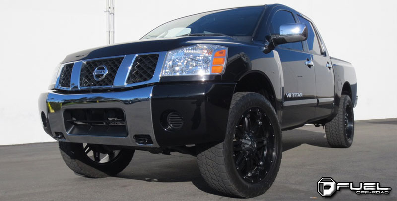 Nissan Titan Fuel 1-Piece Wheels Hostage - D531