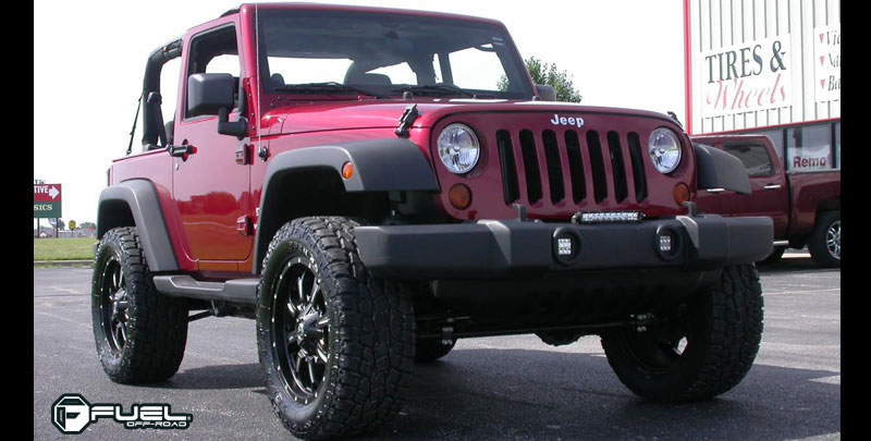 Jeep Wrangler Fuel 1-Piece Wheels Krank - D517