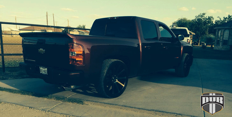 Chevrolet Silverado 1500 DUB 1-Piece Shot Calla - S121