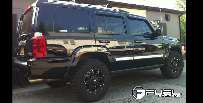 Jeep Commander Fuel 1-Piece Wheels Hostage - D531