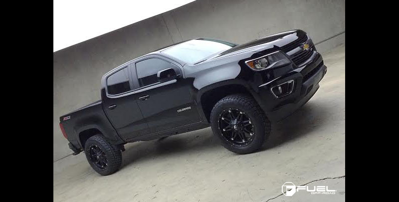 Chevrolet Colorado Fuel 1-Piece Wheels Hostage - D531
