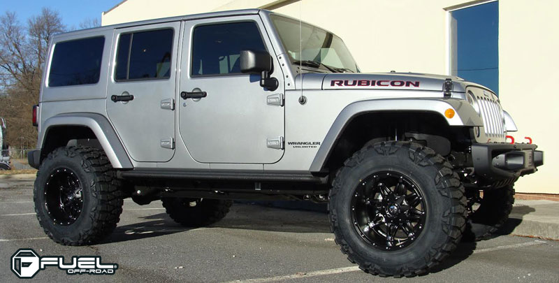 Jeep Rubicon Fuel 1-Piece Wheels Hostage - D531