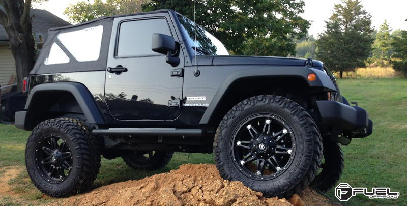Jeep Wrangler Fuel 1-Piece Wheels Hostage - D531