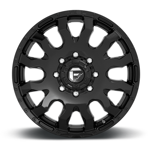 Fuel Dually Wheels Blitz Dually Front - D675