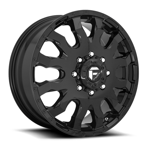 Fuel Dually Wheels Blitz Dually Front - D675