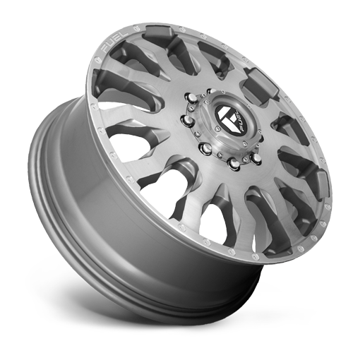 Fuel Dually Wheels Blitz Dually Front - D693