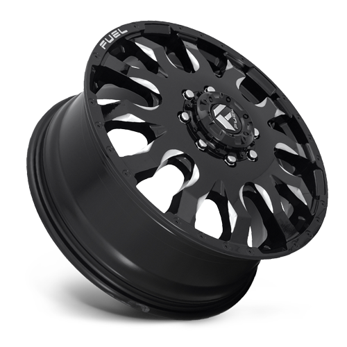 Fuel Dually Wheels Blitz Dually Front - D673