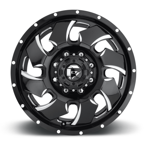 Fuel Dually Wheels Cleaver Dually Front - D574