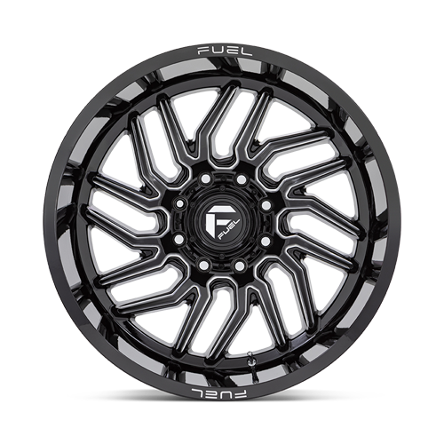 Fuel 1-Piece Wheels Hurricane - D807