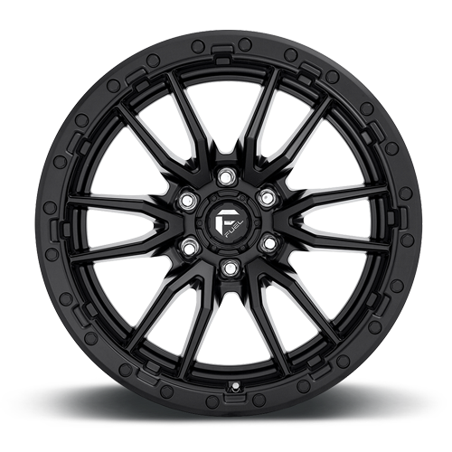 Fuel 1-Piece Wheels Rebel 6 - D679