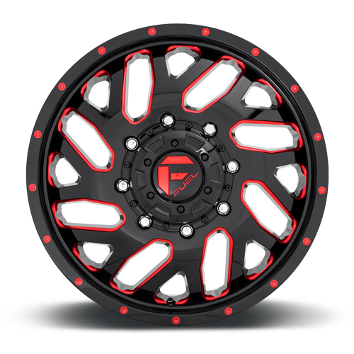 Fuel Dually Wheels Triton Dually Front - D656