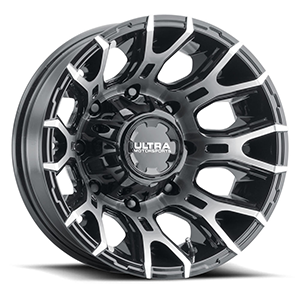 Gloss Black Machined Face