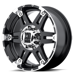 Gloss Black Machined