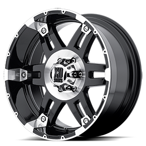 Gloss Black Machined