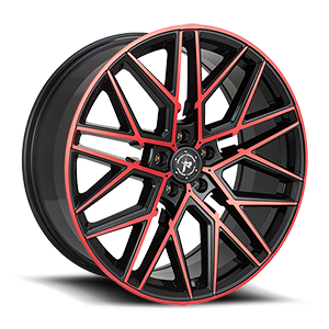 Gloss Black Red Face