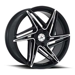 Gloss Black Machined Face