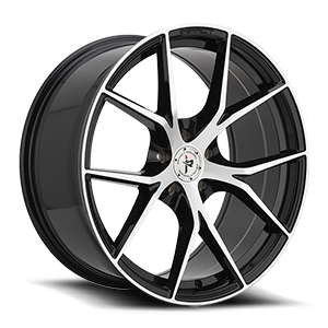Gloss Black Machined Face