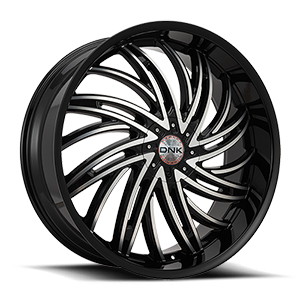 Gloss Black Machined Face