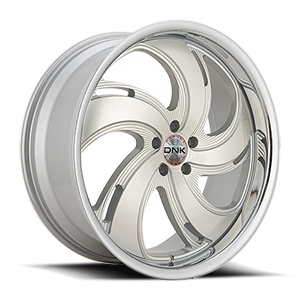 Brushed Face Silver Stainless Lip