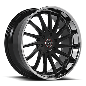Gloss Black w/ Chrome Lip
