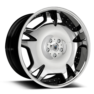 Chrome and Black with Chrome Lip