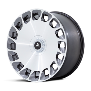 Gloss Platinum with Bright Machined Face