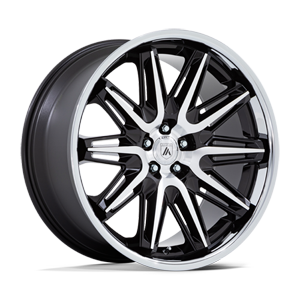 Gloss Black Machined w/ SS Lip