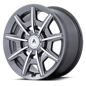 Gloss Anthracite Bright Machined