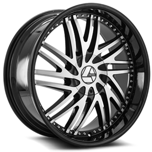 Gloss Black Machined