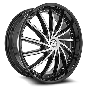 Gloss Black Machined