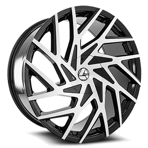 Gloss Black & Machined