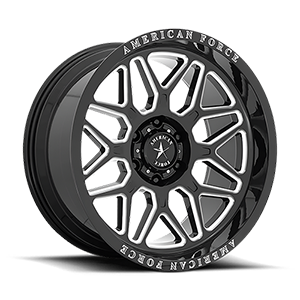 Gloss Black Milled