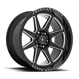 Gloss Black Milled