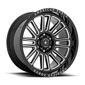 Gloss Black Milled