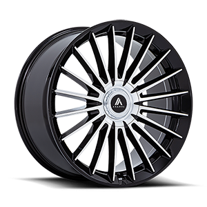 Gloss Black w/ Machined Face