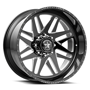 Gloss Black Milled