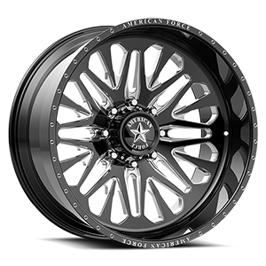 Gloss Black Milled