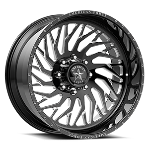 Gloss Black Milled