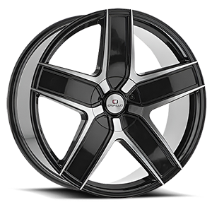 Gloss Black & Machined