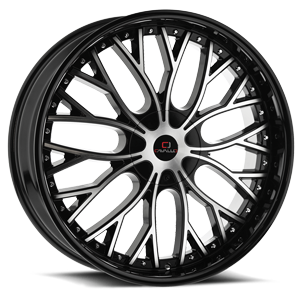 Gloss Black & Machined